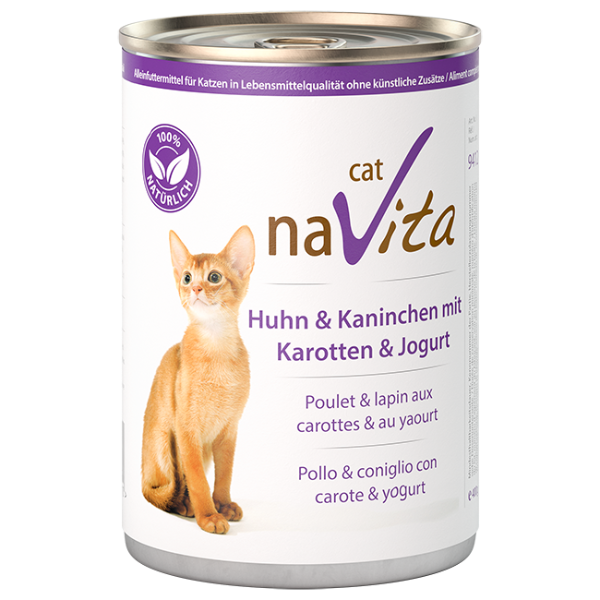 Bild von Huhn & Kaninchen mit Rübli & Joghurt 400g