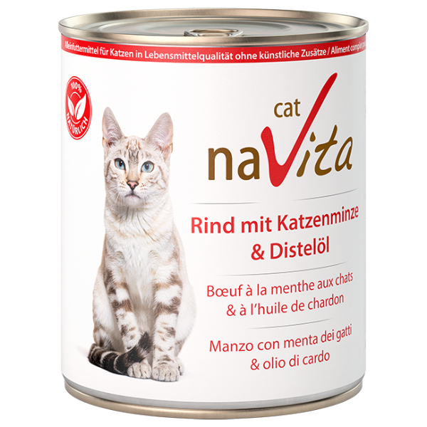 Bild von Rind mit Katzenminze & Distelöl 800g