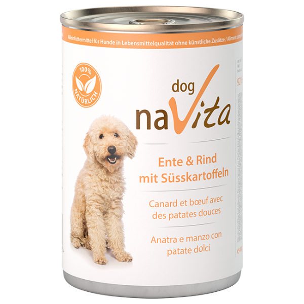 Bild von Ente & Rind mit Süsskartoffeln 400g