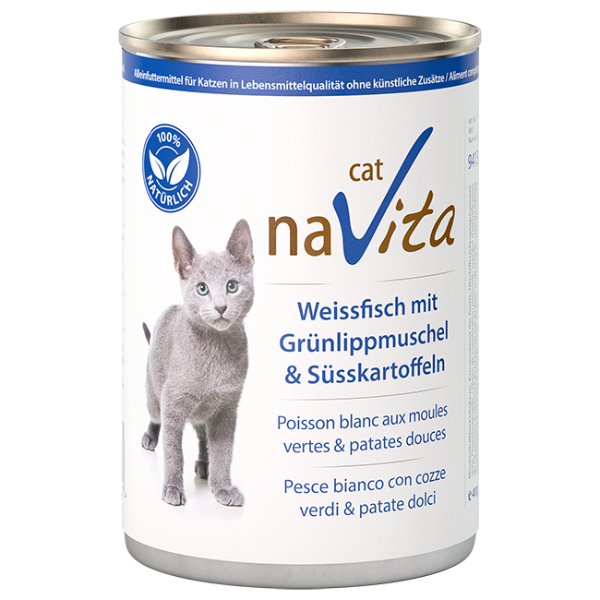 Bild von Weissfisch mit Grünlippmuschel & Süsskartoffeln 400g