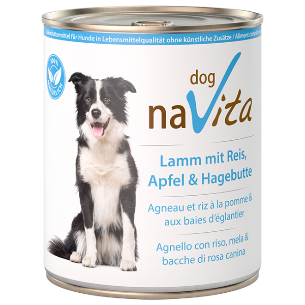 Bild von Lamm mit Reis, Apfel & Hagebutte 800g