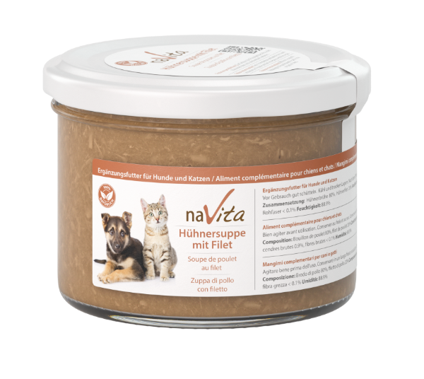 Bild von Hühnersuppe mit Filet 190ml