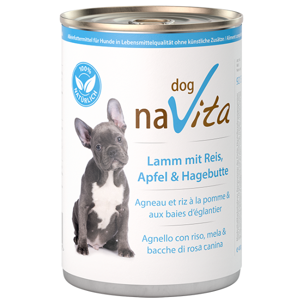 Bild von Lamm mit Reis, Apfel & Hagebutte 400g
