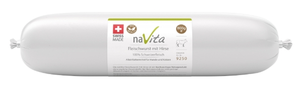 Bild von Fleischwurst mit Hirse 800g