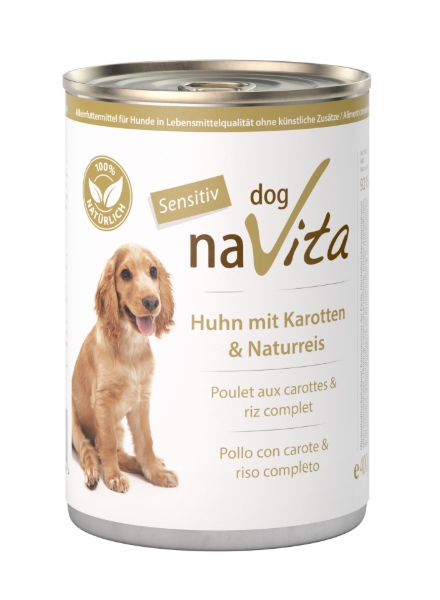 Bild von Huhn mit Karotten & Naturreis Sensitiv 400g