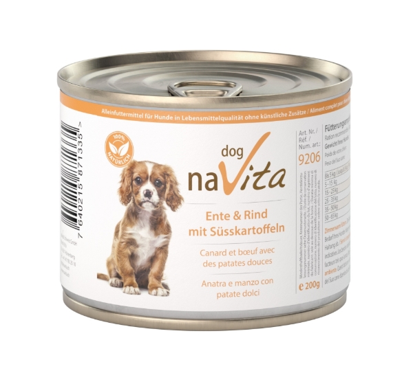 Bild von Ente & Rind mit Süsskartoffeln 200g