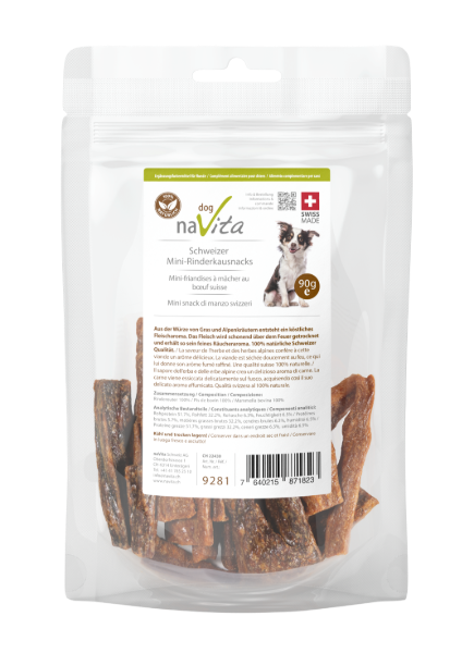 Bild von Schweizer Mini-Rinderkausnacks 90g