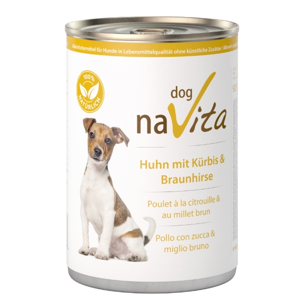 Bild von Huhn mit Kürbis & Braunhirse 400 g