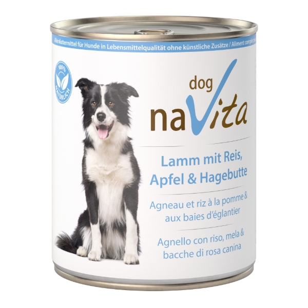 Bild von Lamm mit Reis, Apfel & Hagebutte 800 g