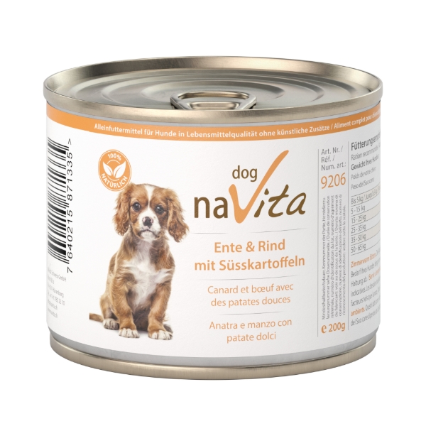 Bild von Ente & Rind mit Süsskartoffeln 200 g
