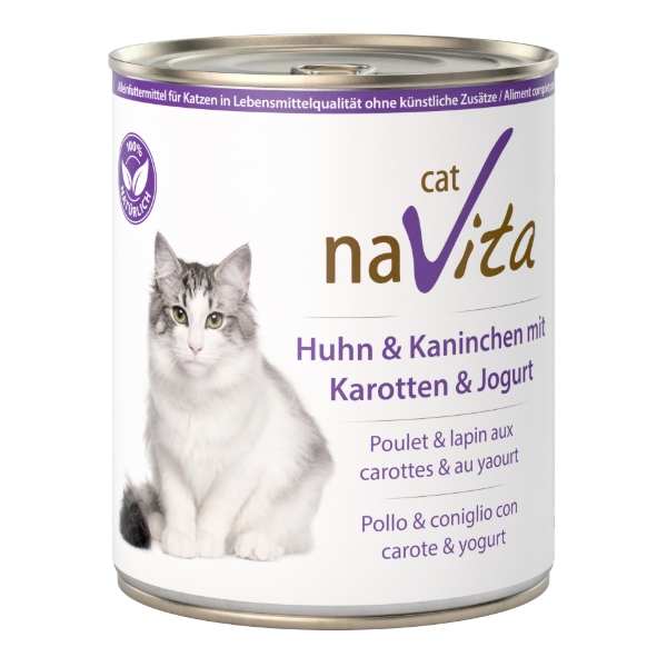 Bild von Huhn & Kaninchen mit Rübli & Joghurt 800 g