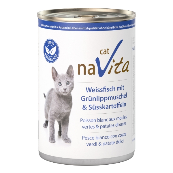 Bild von Weissfisch mit Grünlippmuschel & Süsskartoffeln 400 g
