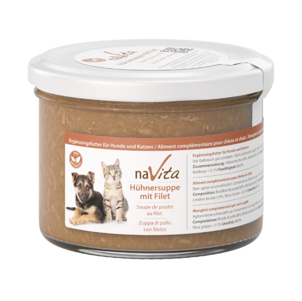 Bild von Hühnersuppe mit Filet 190 ml