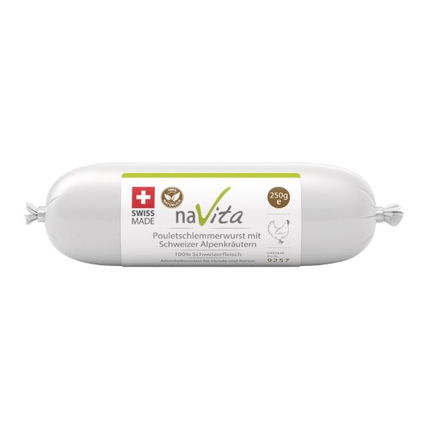 Bild von Schweizer Alpenkräuter Pouletschlemmerwurst 250 g