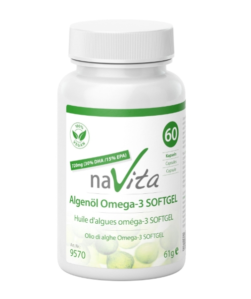 Bild von Algenöl Omega-3 SOFTGEL